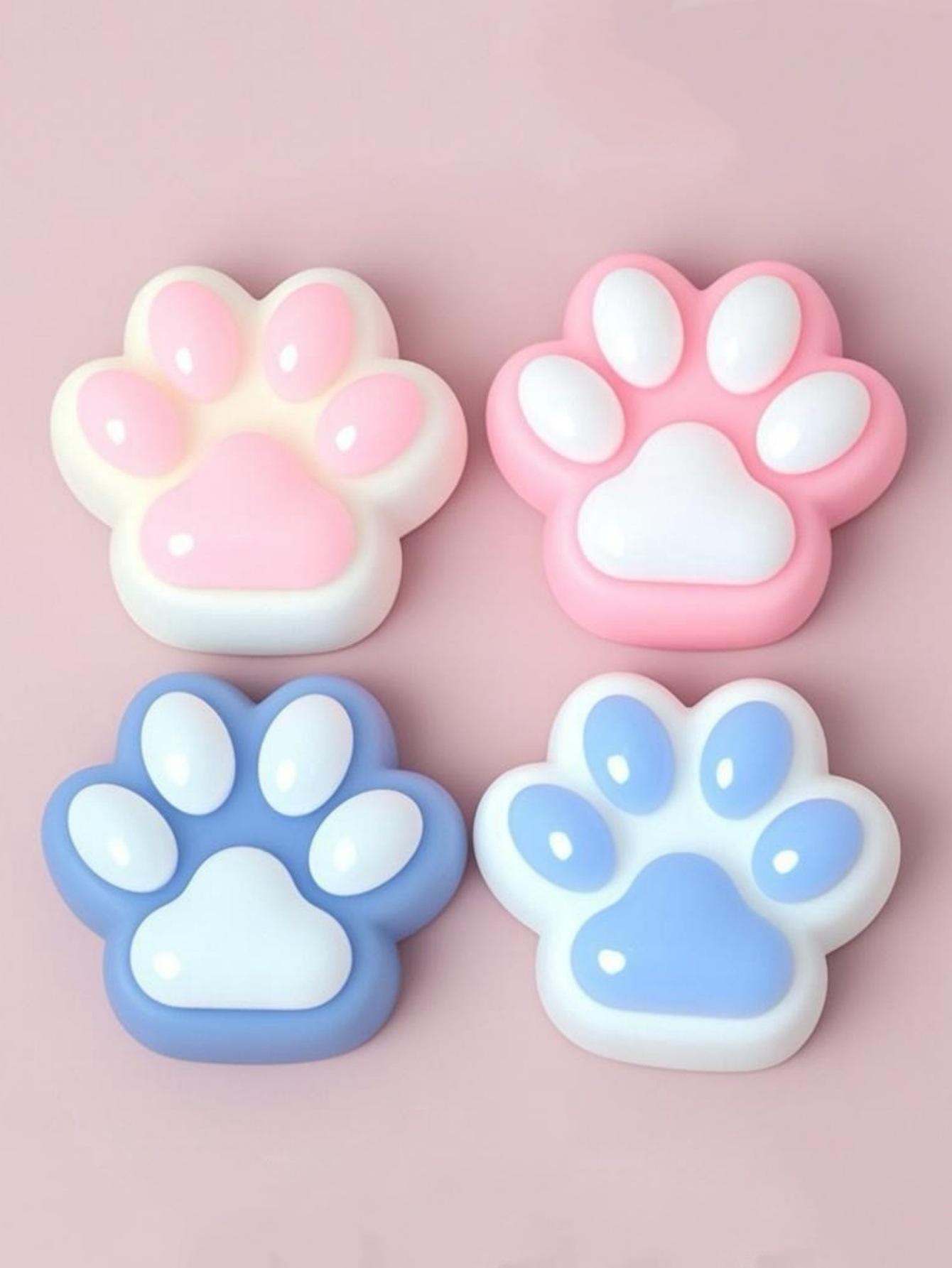 

Безкоштовна Доставка Іграшка з Цементною Текстурою Котячої Лапки з Повільним Відскоком - Зелений Виноград та Апельсин Декомпресія Стиль Xiaohongshu