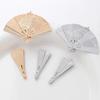 Mini faltbarer Ventilator Kupferblech Anhänger Klassischer aufklappbarer Phönix Ventilator Charms für DIY Ohrringe Anhänger Schmuckherstellung Zubehör