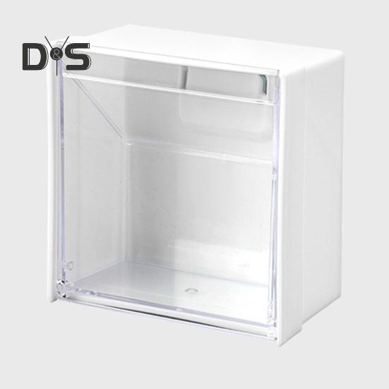 Duża pojemność Magnetyczne pudełko do przechowywania z przezroczystą pokrywą Pyłoszczelne Łatwe w montażu Magnetyczne pudełko do przechowywania w lodówce