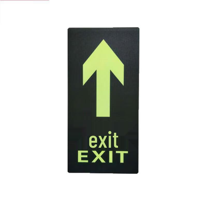 Aodelo Fluorescent Evacuation Arrow Sign