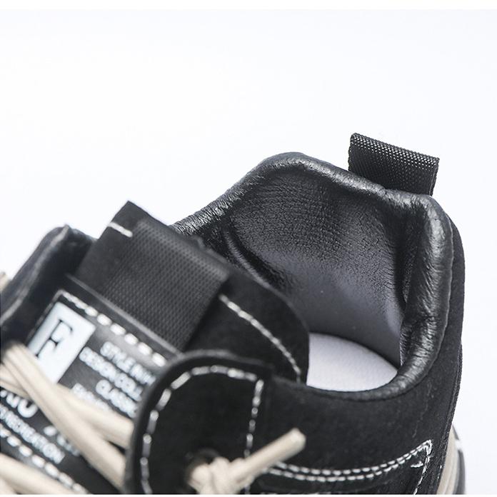 Men's Shoes 2024 Spring New Breathable Work Clothes Shoes Men's Trend Versatile Anti Slip Sports Casual Board Shoes Work Shoes