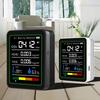 1 Set Co2 Tvoc Hcho Pm Meter Digital Temperature Humidity Tester Multifunctional Digital Air Quality Monitor Home Air Detector