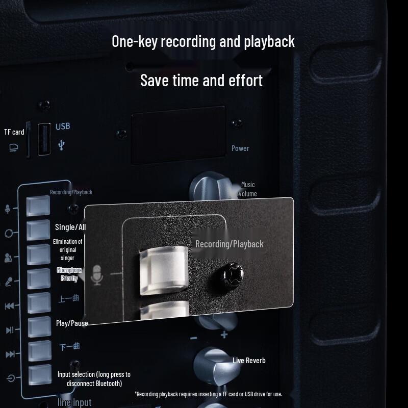 Edifier A3-8S 8-inch Portable Outdoor Bluetooth Speaker CN plug (adapter included)