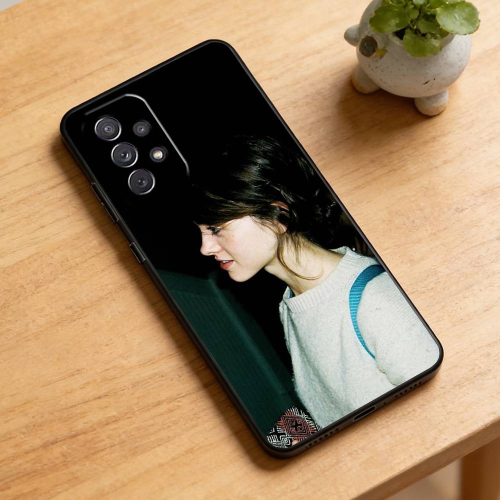 N-Natalia Dyer Phone Case For Samsung Galaxy A73,21,22,32,71,53,52,51,80,5G Soft Black Cover