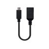 NANO CABLE USB 3.1 Cable Nanocable 10.01.4201/ Usb Type-c Male - Usb Female/ 15cm/ Black