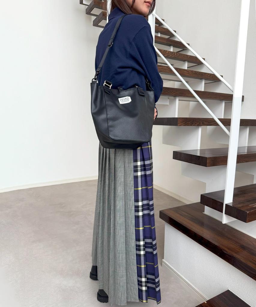 EC Exclusive Mini Tote Bag MISSION TOTE XS ECO LEATHER Limited Shoulder Bag Lightweight Plain Ladies FREE Black 221300672BLKFREE [Fredrik Packers]