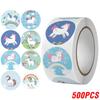100-500pcs Cute Cartoon Animal Stickers Kids Rewards Labels Encouragement Scrapbook Decorative Stationery Stickers