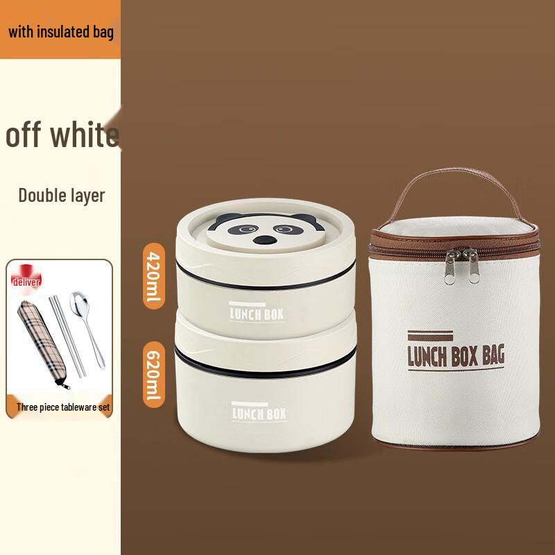 JIN MING LI 304 Stainless Steel Microwaveable Lunch Box