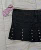 2026 Punk Streetwear Star Print Denim Collage Skirt