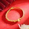 Ruyi Beaded Half Bracelet Ancient French Style Jewelry Women's All-match Bracelet