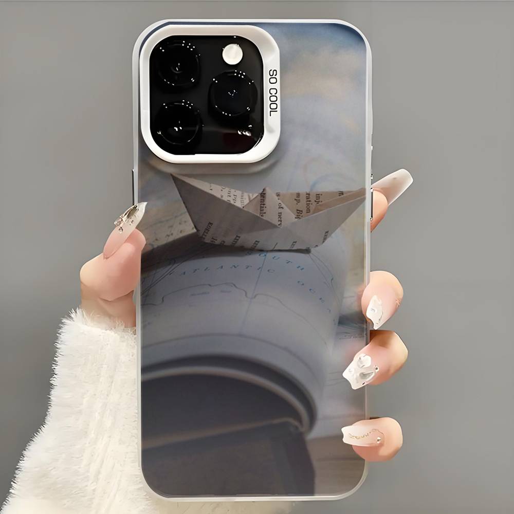 Sailing Boat  Phone Case  Phone Case For iPhone 14 16 15 11 12 13 Pro Max Mini Plus Shockproof Cover