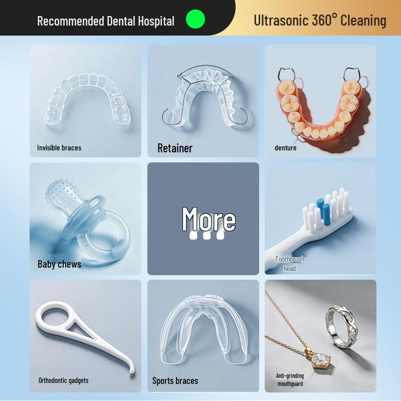 Cross-border UV & Ultrasonic Denture, Watch, and Jewelry Cleaner