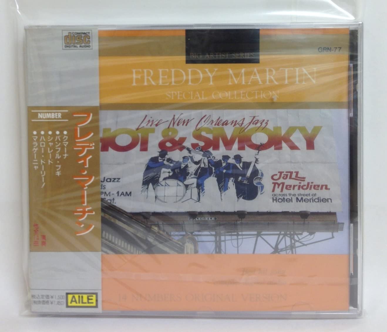 

CD FREDDIE MARTIN - Freddie Martin GRN77 Japan Jazz Used