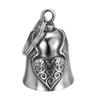 Heart Wing Motorcycle Bell Pendant Heart Lucky Bell style riding Bell Good Luck Bell Retro Motorcycle Safety Bell decoration