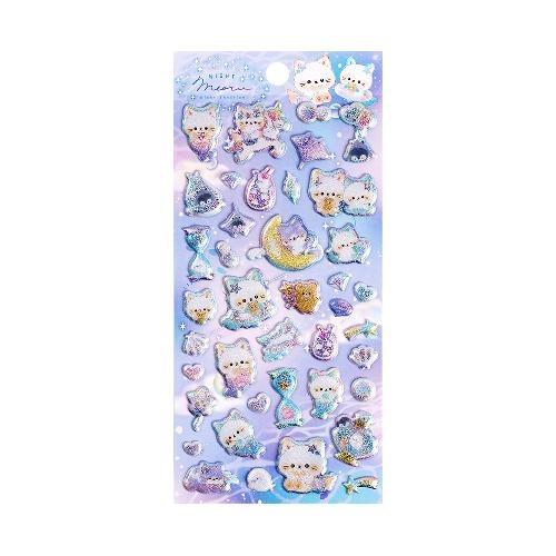 1Pc Cute Cartoon Ghost Family 3D Relief Stickers Fun Jelly Transparent Decoration for Phone Cases Children's DIY Crystal Sticker