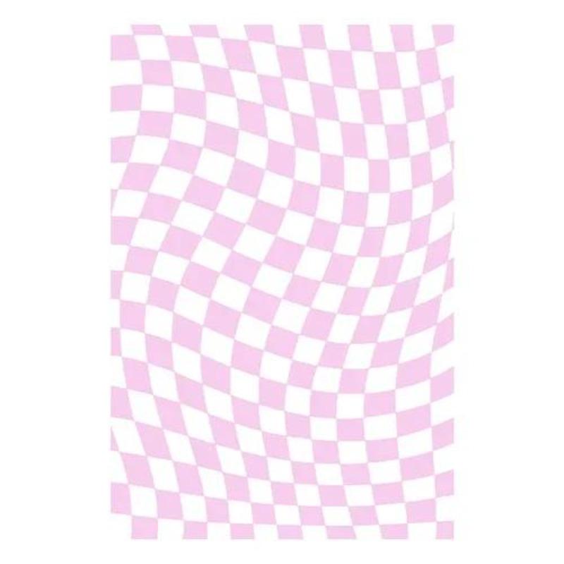 Modern Pink Living Room Carpet Ins Plaid Plush Soft Girls Bedroom Carpets Fashion Large Area Cloakroom Decorative Rug