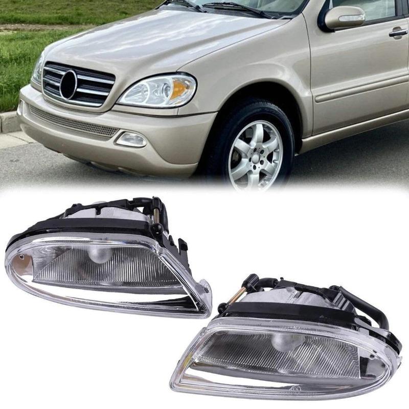 Left Right Car Fog Light Lamp For Mercedes Benz W163 ML ML350 ML500 ML430 ML320 ML55 AMG 1638200428 1638200328 Without Bulb