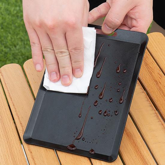 Grillpfanne, langlebiges Backgeschirr, leicht zu reinigen, moderner Grill, Gasherd, tragbares Teppanyaki-Backblech, Küchenzubehör