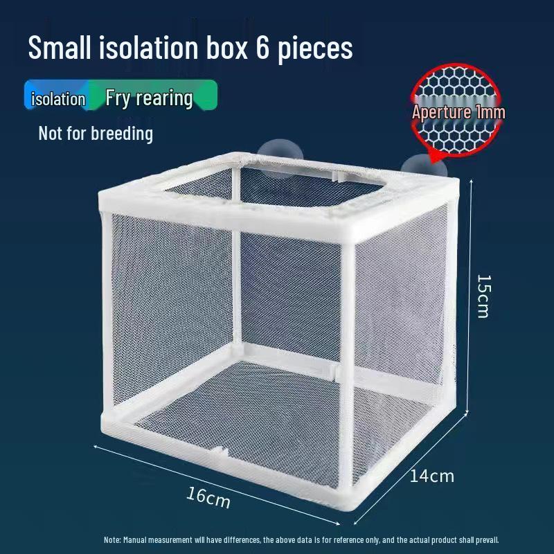 Bettafisch Isolations- und Zuchtbox: Schwimmendes Schutz-Aquarium für kleine Fische und Guppy-Jungfische