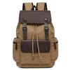 Schoolbag Retro Canvas Backpack Personality Fashion Business Travel Computer Bag Drawstring Student School Bag Wholesale
