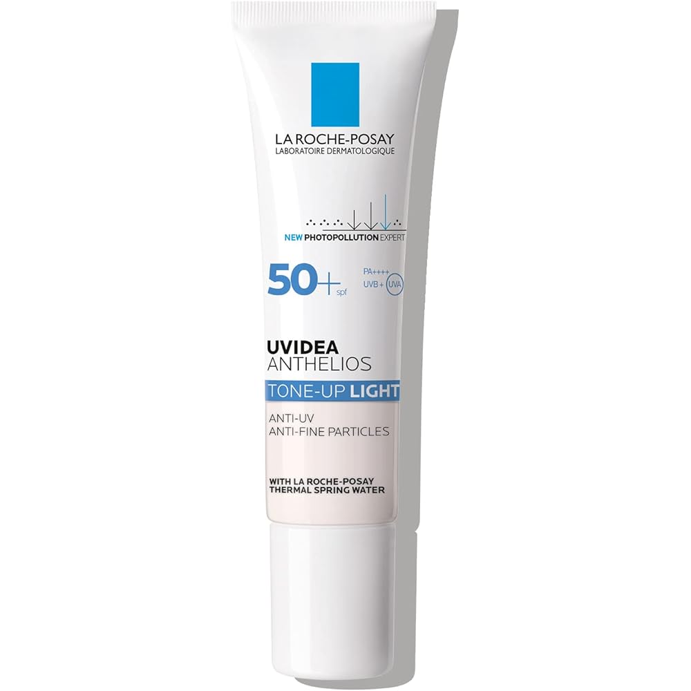 La Roche-Posay UV Idea XL Tone-Up White Sunscreen 30ml SPF50+ PA++++ Moisturizing Face Primer for Sensitive Skin