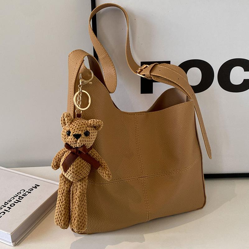 Large Capacity Commuting Bag Women's New Retro Tote Bag Women Ins Fashionable Versatile One-shoulder Handbag Women