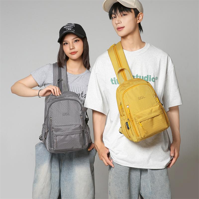 Multi-Functional Backpack Large Capacity Travel Lightweight Chest Bag Crossbody Bag