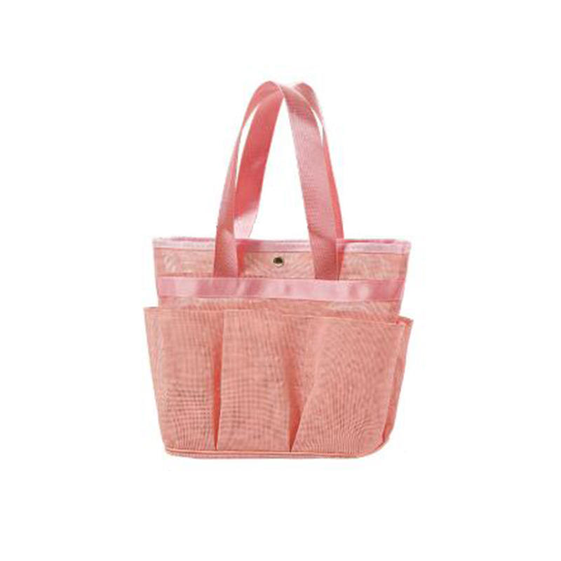 Mesh Shower Bag Hanging Toiletry Bag Portable Wash Bag Quick Dry Cosmetic Bag Shower Organizer for Bathroom Dorms Beach Camping