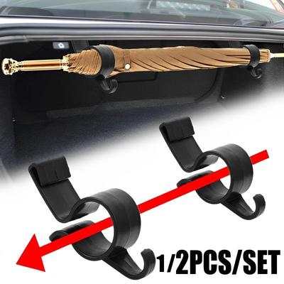 Auto Regenschirm Halter Auto Stamm Haken Regenschirm Halterung Anlage Handtuch Haken Auto Zubehör Universal Interne Lagerung Organizer Halter