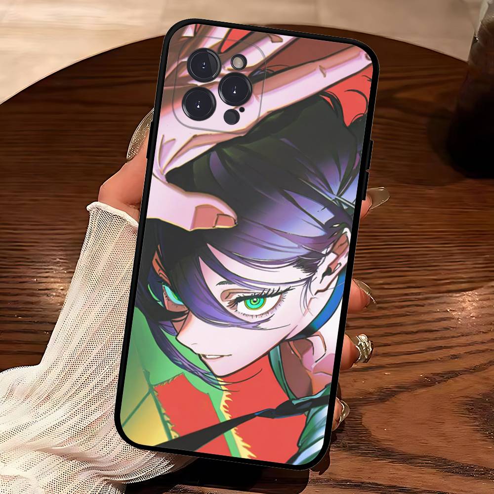 Action Anime Chainsaw Man Reze Arc Phone Case For Iphone 17 Air 16 15 14 13 12 11 Pro Max 16 15 14 Plus TPU Soft Case