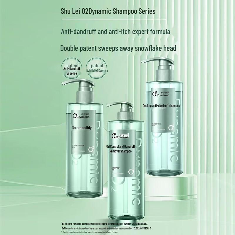 SLEK O₂ Dynamic Cooling Anti-Dandruff Shampoo