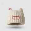 Knit Hat For Women Autumn Winter Acrylic Warm Windproof Cozy Sweater Style For Casual Outdoors