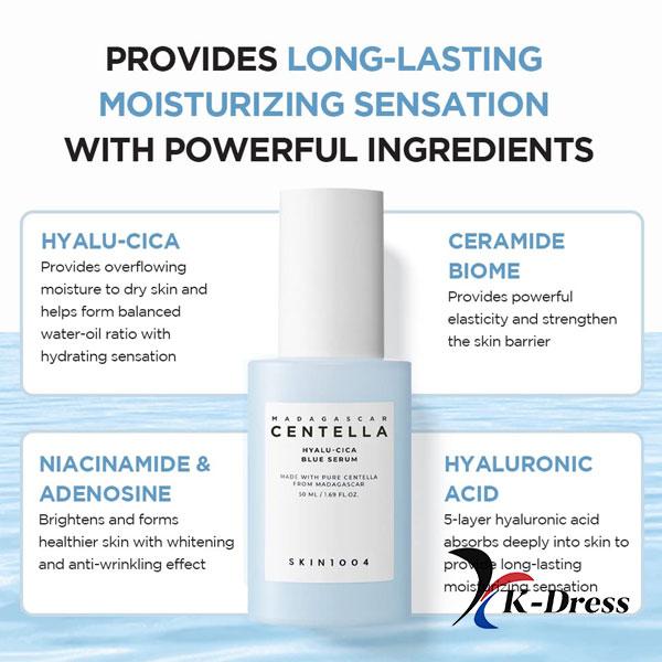 Skin1004 Madagascar Centella Hyalu-CICA Blue Serum 50ml