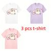 Funny Cartoon Mouse Falls In Love with Cat Print Kids T-Shirts Summer Fashion Street Outdoor Casual T-shirt Tops for Boy and Girl's Tees Top
