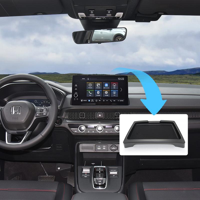 For Honda CRV CR-V  2024 Car Central Console Organizer Tray Dashboard Storage Box Interior Compartmentalized Accessories