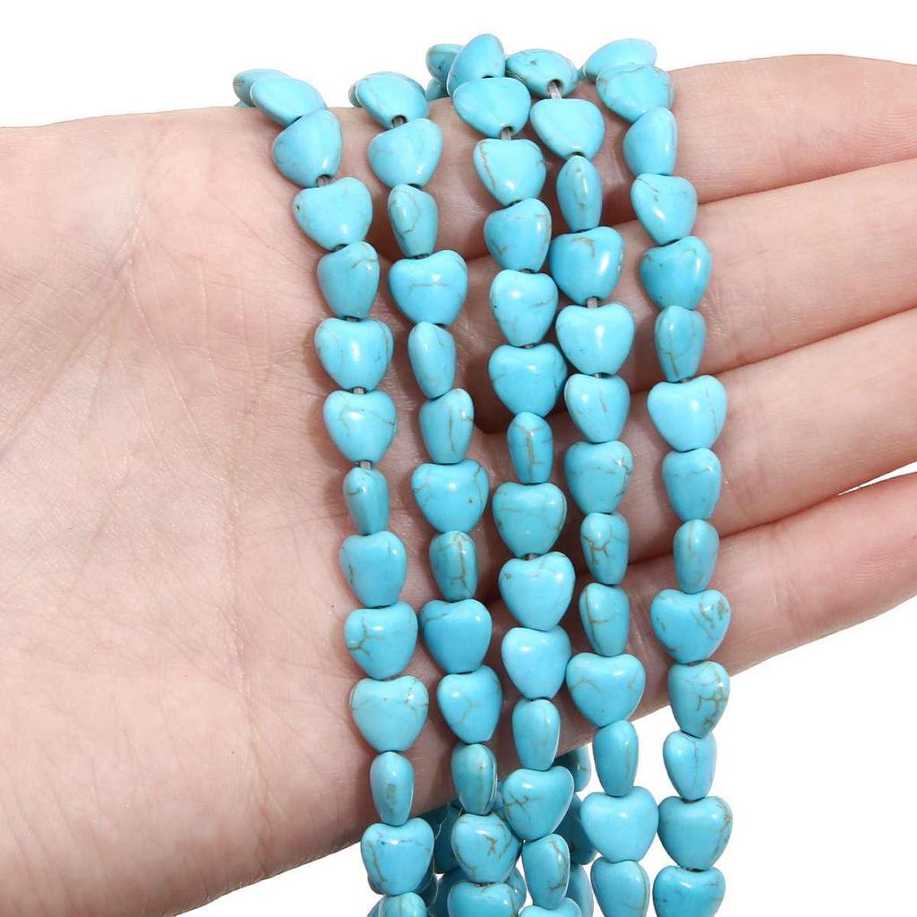 Synthetic Blue Turquoise Beads: DIY Jewelry Twisted, Special-Shaped, Animal, Abacus Spacer, and Scattered Beads