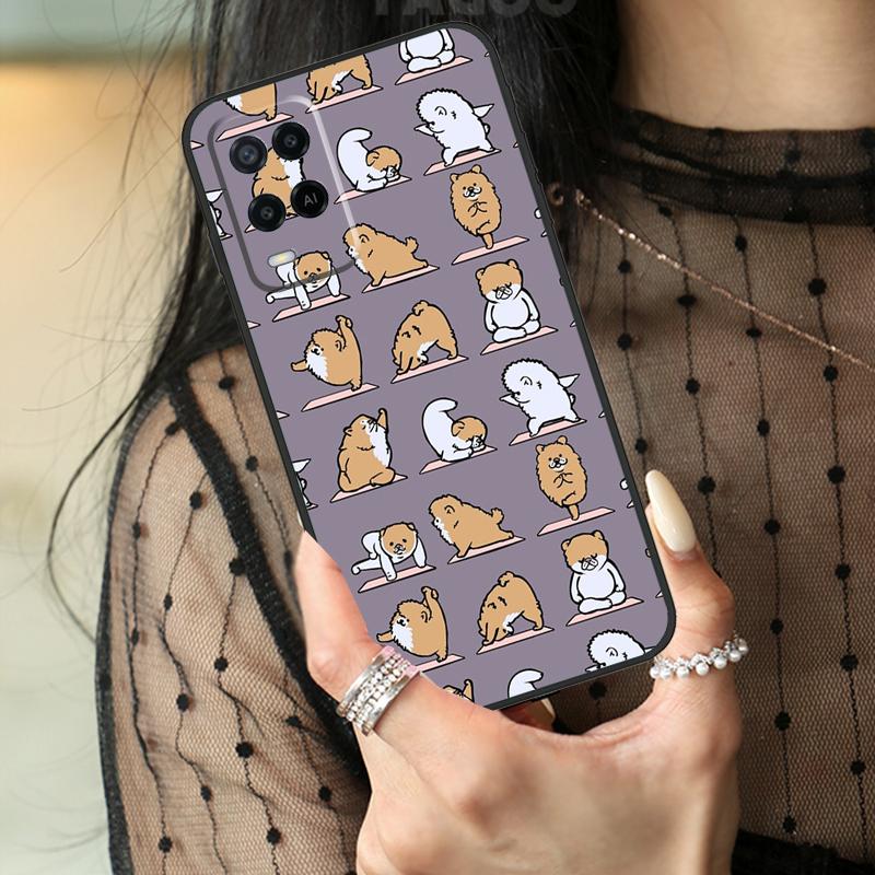 

Pomeranian Dog Case For Oppo A16 A76 A96 A17 A18 A60 A80 A40 A38 A58 A78 A98 A94 A74 A54 A15 A57 A77 A5 Pro OPPO A77 5G