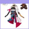 Natasha Cosplay Costume Set For Girls Polyester Fabric Game-themed Outfit Size Xs-xxxl