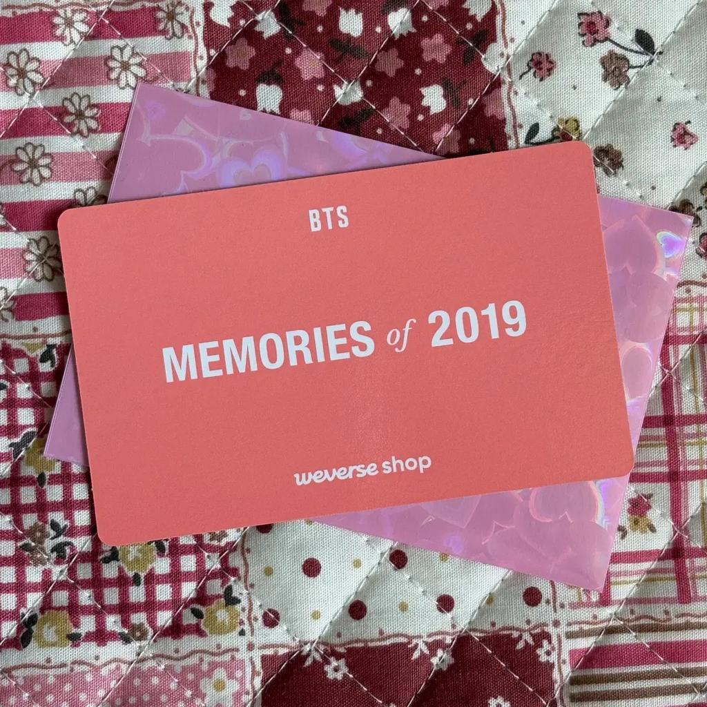 BTS 19 Memories Bonus Group Photobook (Pokaaru, Sugar, J-Hope, Jimin Vision) Used