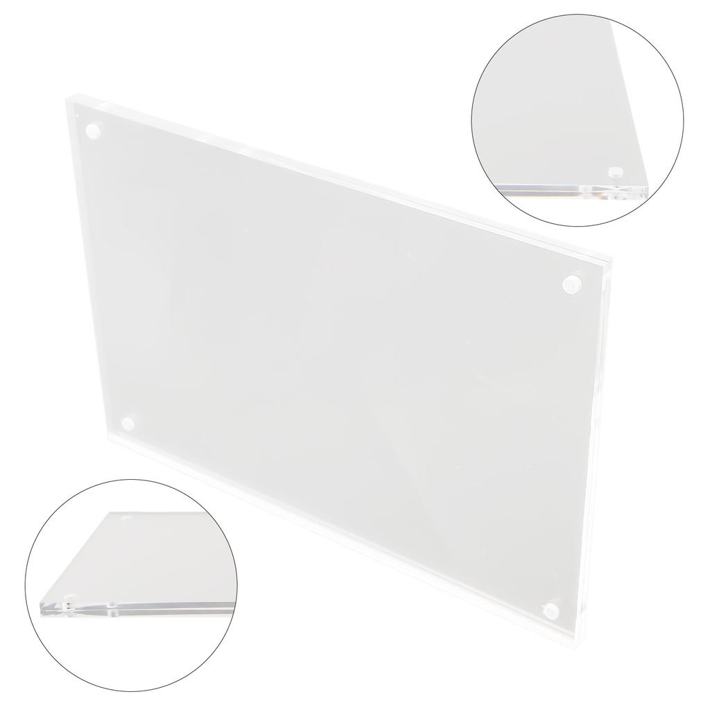 Photo Frame Acrylic Thanksgiving Transparent Practical