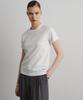 Aheule Cotton Roll-Up T-Shirt_White