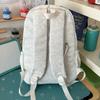 Schoolbag Junior high school student schoolbag female new cute large capacity embroidered student backpack simple versatile college backpack