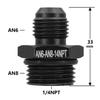 Universal AN6 8 10 12 to AN to M14 M16 M18x1.5 Metric Fuel Hose Adapter Pipe Thread Fitting CAR OIL COOLER SYSTEM Aluminum Alloy Fuel System