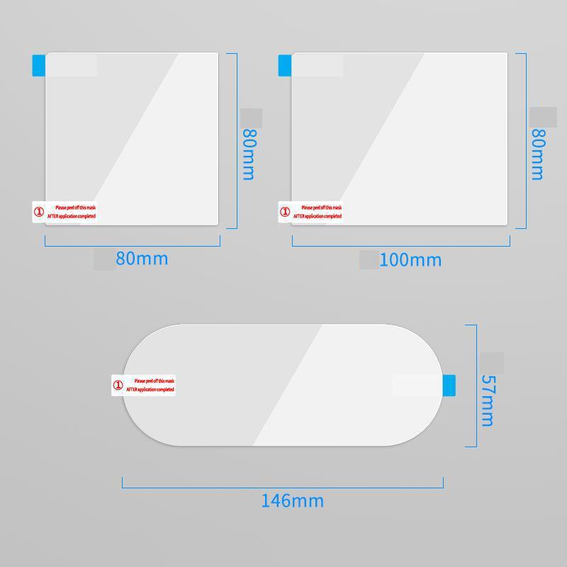 Vehicle ETC Electrostatic Sticker Thickened Transparent Traceless High Definition Car Static Stickers Auto Interior Accessories