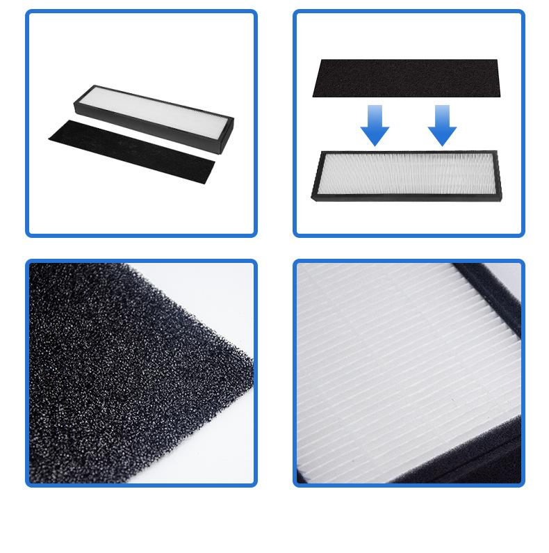 True HEPA Filter  Compatible with FLT5000 FLT5111 AC500 Series AC5250PT AC5300B AC5350 AC5350B AP2800CA Air Purifier Filter