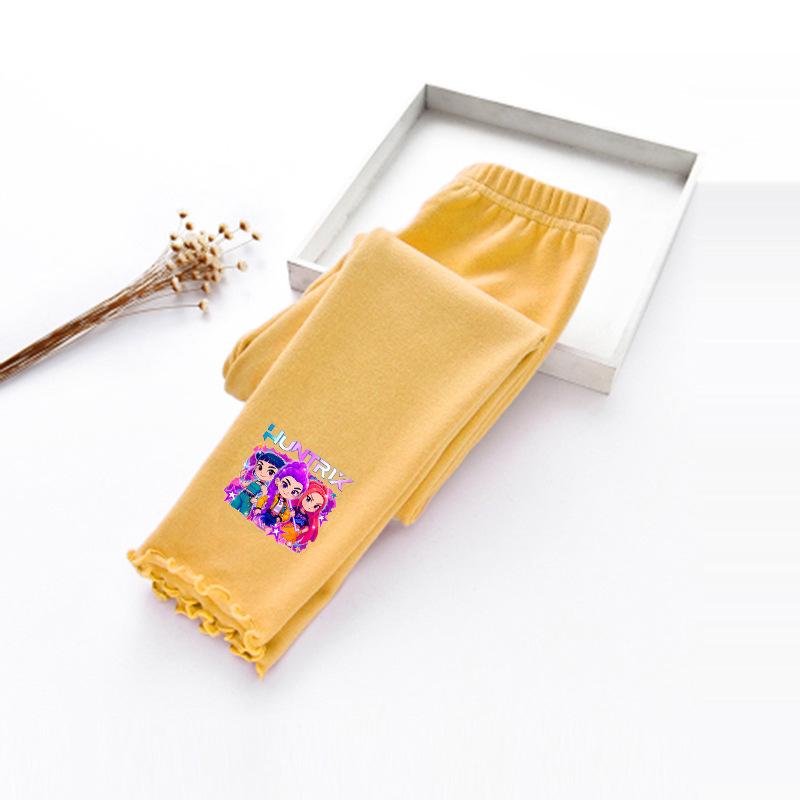 Kpop Monster Hunter Witch Academy Style Long Sleeve Pleated Dress for Children