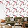 Colorful Teddy Bears Wallpaper for Living Room and Bedroom 50x1000