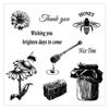 Exquisite Flower Stamper Transparent Silicone Stamps Decorative Stencil for Greeting Card Making Scrapbooking Decoration