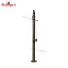 Field Deployment Mobile Lightning Rod with Manual Lifting Pole