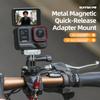 Magnetic Adapter for Insta360 X5 Quick-Release Bracket Mount Metal Base For Insta360 X5/Ace/Ace Pro 2/1 Camera Accessories